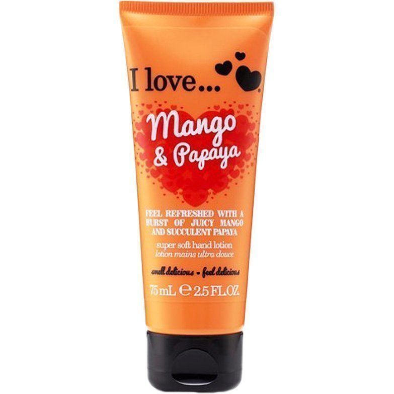 I love Mango & Papaya Super Soft Hand Cream 75ml